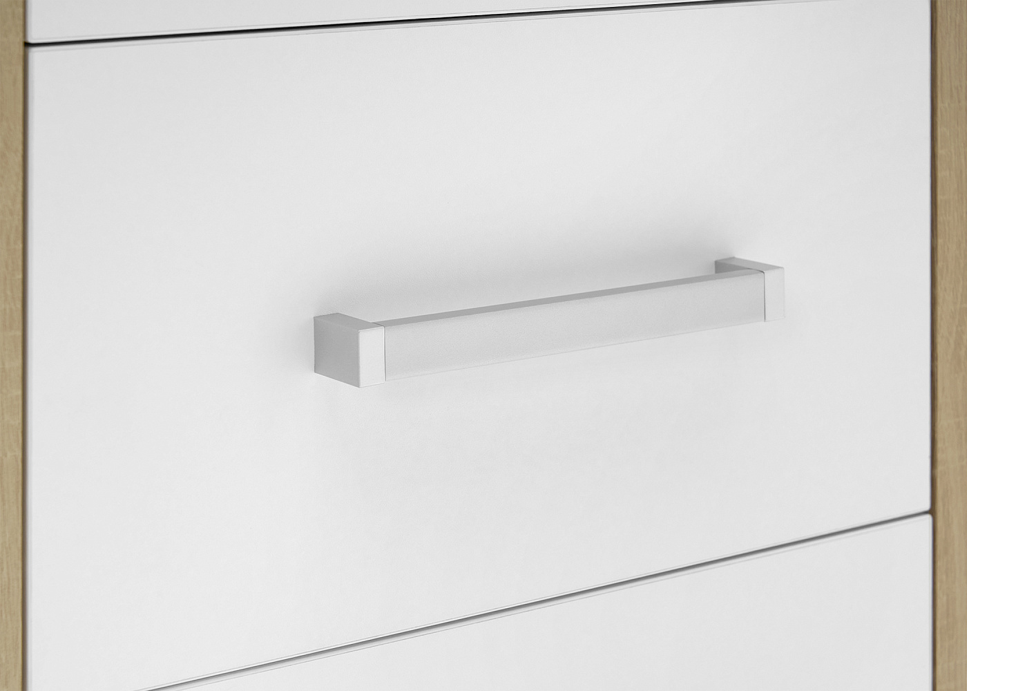 Стол компьютерный Лайт-2 дуб сонома / белый