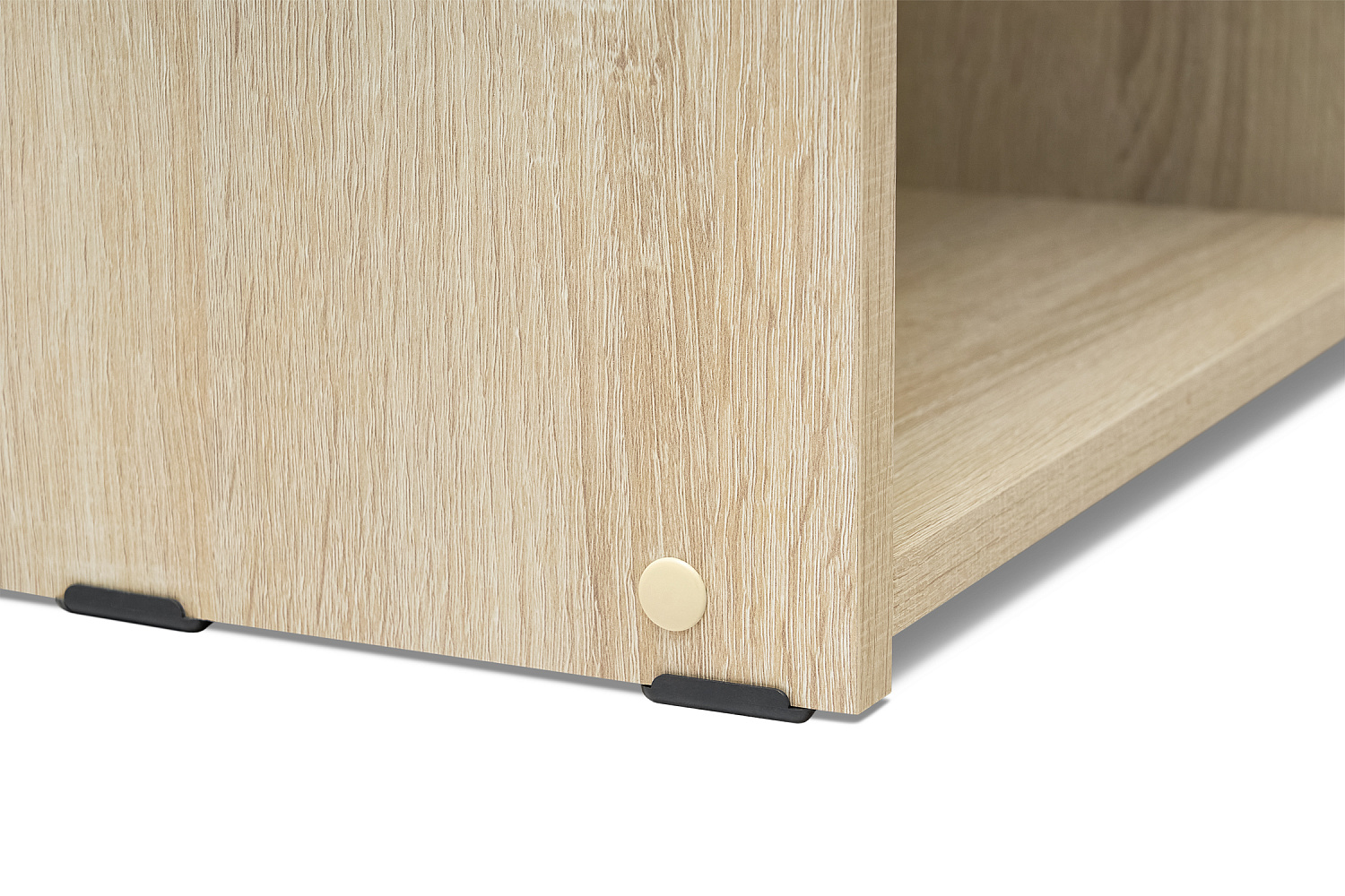 Компьютерный стол Олимп дуб сонома / белый