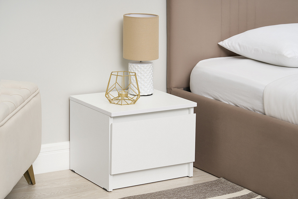 Тумба прикроватная ТБ-11 Симпл белый