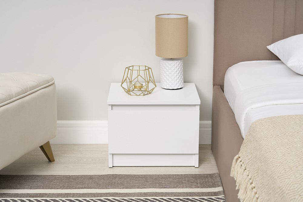 Тумба прикроватная ТБ-11 Симпл белый