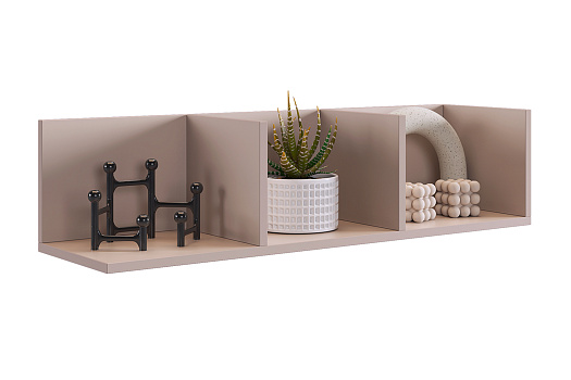 Полка навесная №2 Рич кашемир 