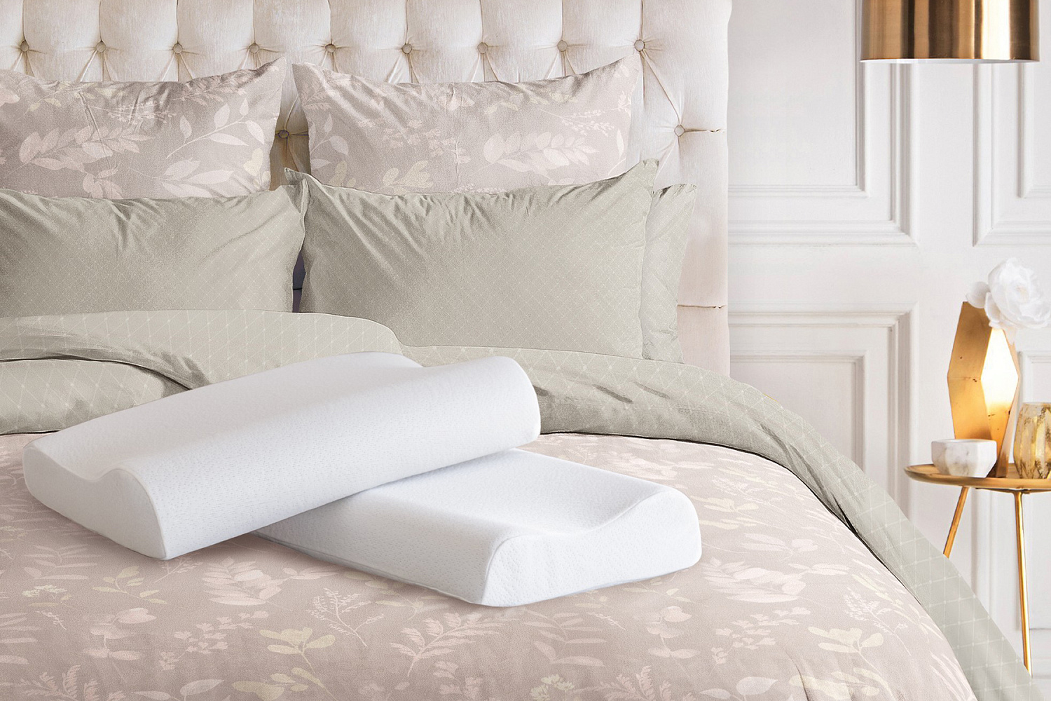 Подушка анатомическая с углем Verossa