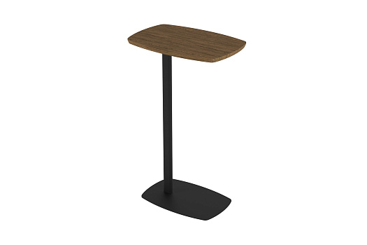 Стол придиванный Дей черный / орех кантри