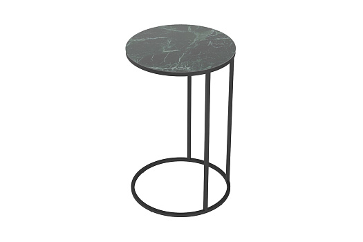 Стол придиванный Остин УФ зелёный мрамор