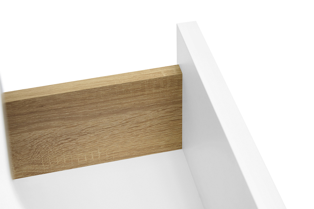 Стол компьютерный угловой Лайт-2 дуб сонома / белый