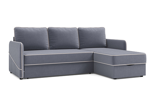 Диван угловой дельфин Энерджи серый