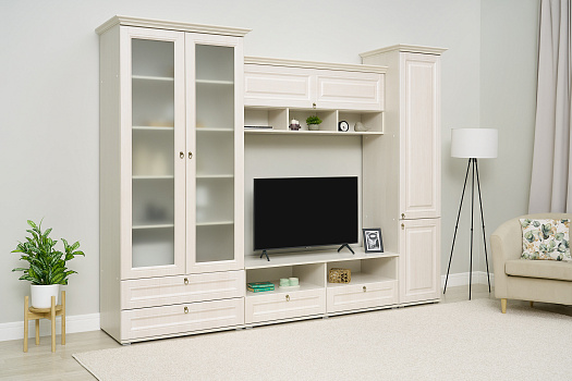 Стенка Престиж-1 №1 cандал светлый