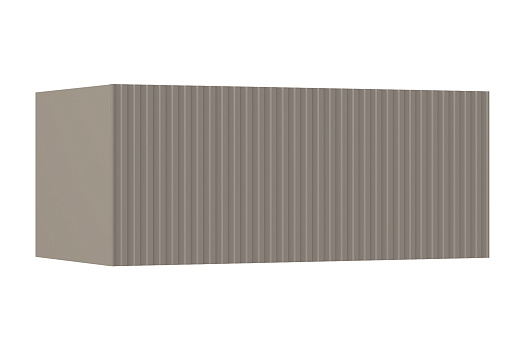 Тумба навесная Оливия глиняный серый / шарли мокко