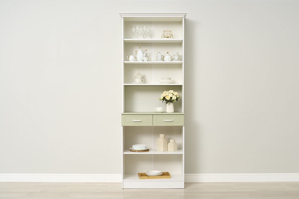 Буфет Констанция 2-х створчатый фисташковый