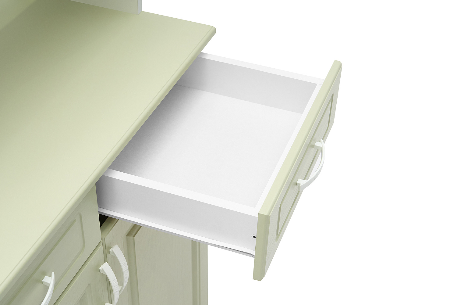 Буфет Констанция 2-х створчатый фисташковый