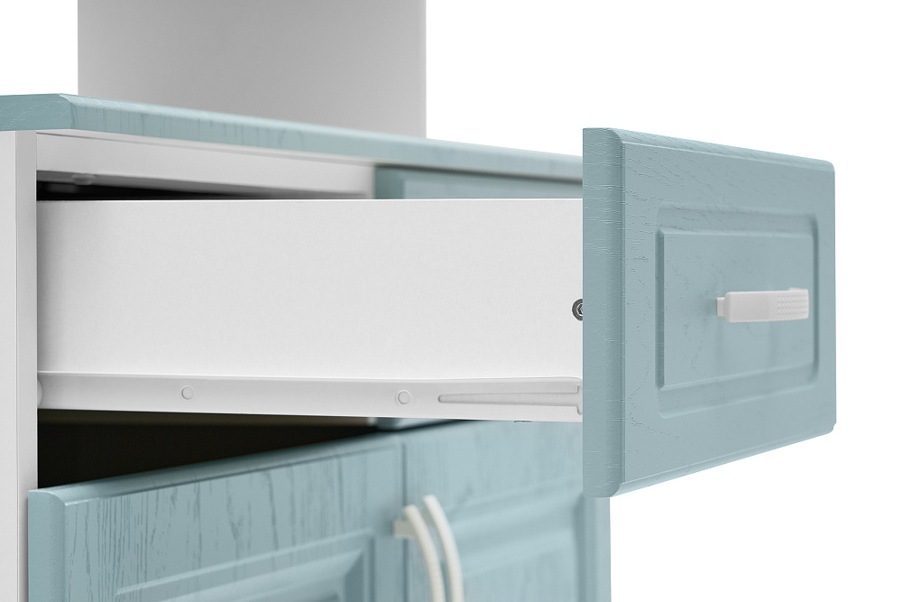 Буфет Констанция 2-х створчатый голубой