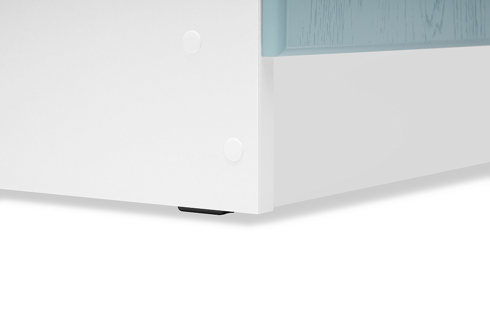 Буфет Констанция 2-х створчатый голубой