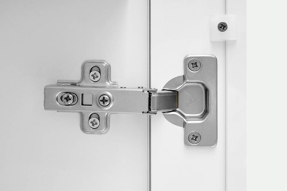 Шкаф-витрина Остин 16.394.03 белый шагрень / дуб золотой