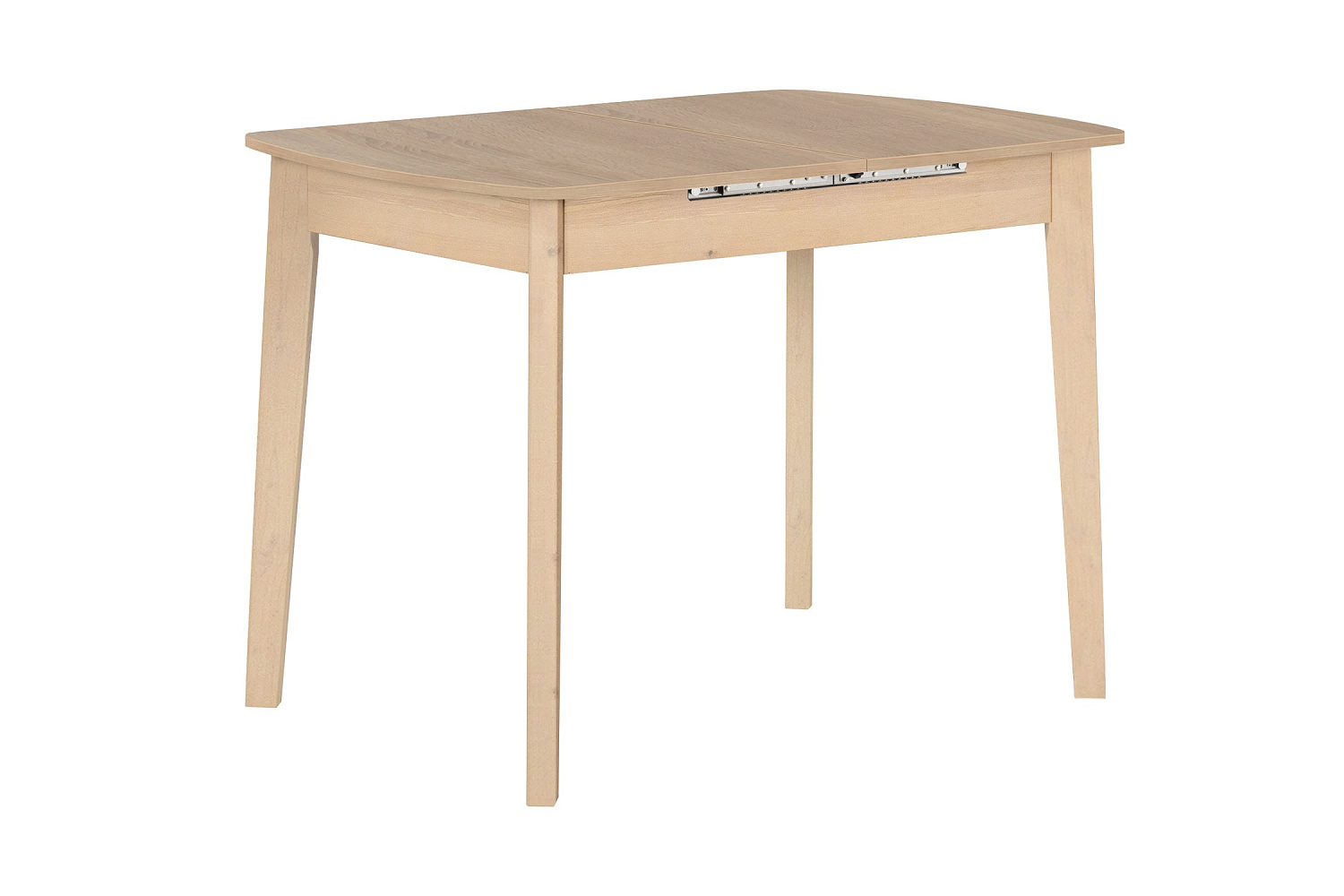 Стол обеденный раздвижной овальный дуб натуральный / дуб сонома