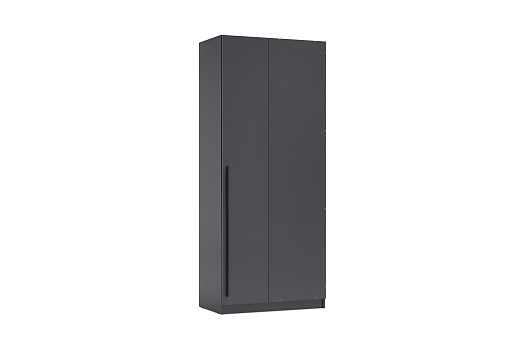 Шкаф угловой стыковочный Берген серый графит