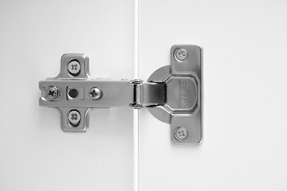 Шкаф 2-х створчатый Берген с зеркалами белое дерево