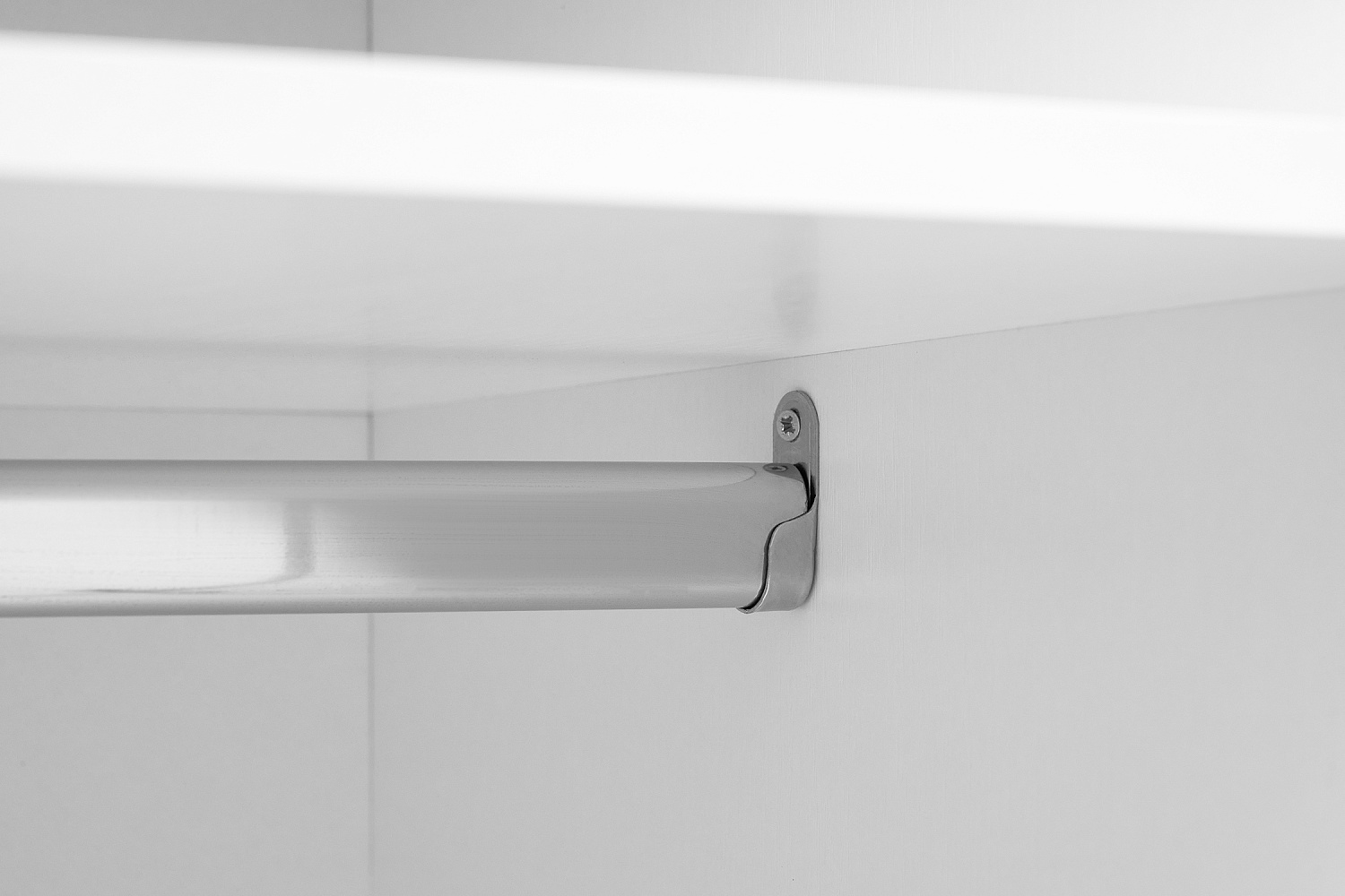 Шкаф 3-х створчатый Берген с зеркалами белое дерево