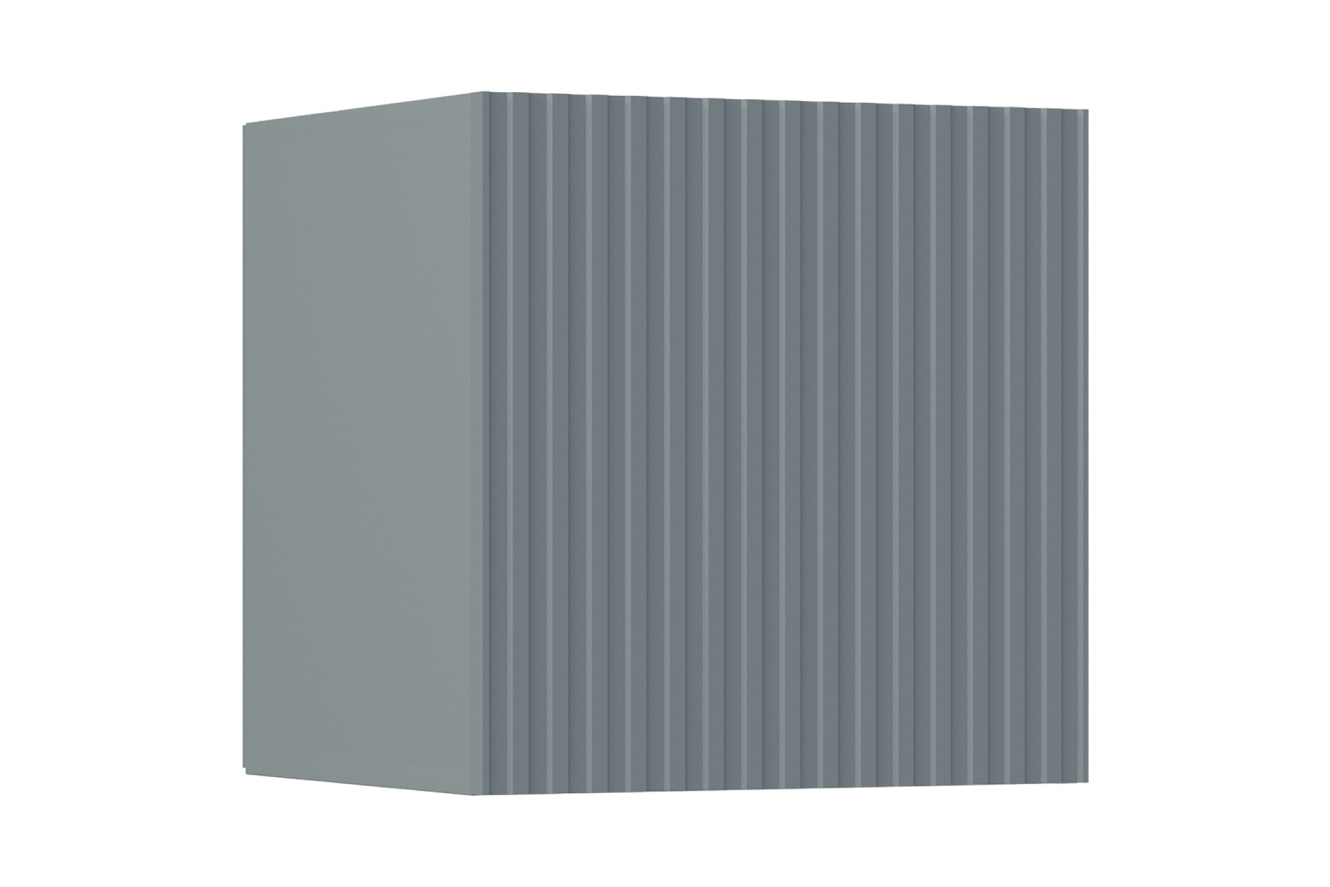 Шкаф навесной малый Оливия сумеречный голубой / шарли бриз