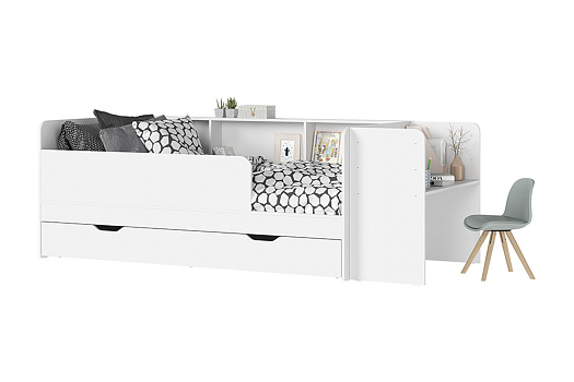 Кровать универсальная Руна белая