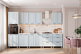 Модульная кухня Портленд деним голубой