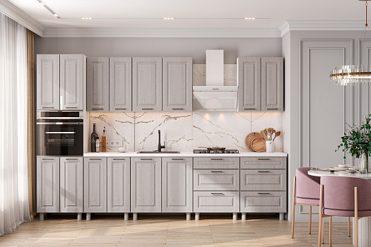 Модульная кухня Портленд мускат структурный