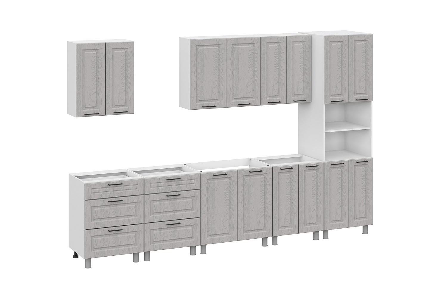 Модульная кухня Портленд мускат структурный