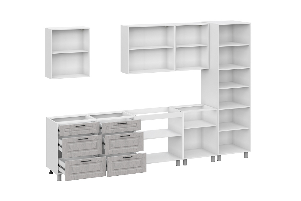 Модульная кухня Портленд мускат структурный