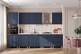 Модульная кухня Портленд шато индиго