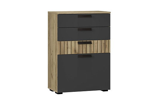 Комод Мишель тип 1 крафт / графит