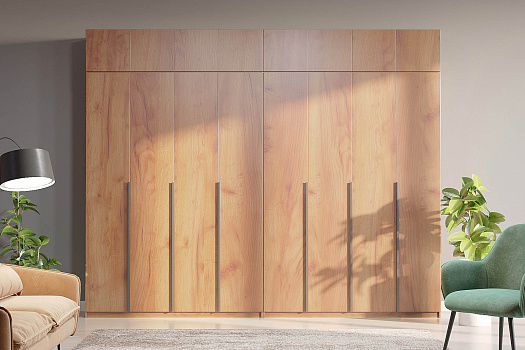 Комплект шкафов Тивина 3.2 м с антресолью дуб золотой