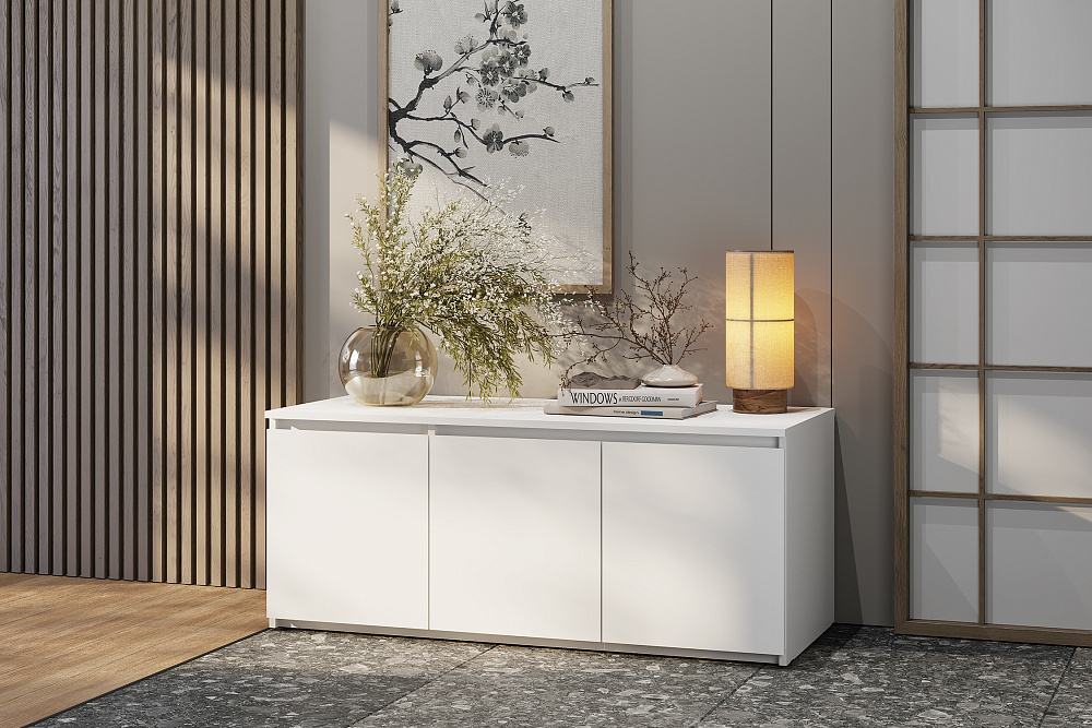 Тумба Симпл белая