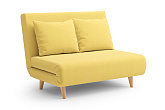 Диван откидной Лив желтый