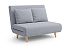 Диван откидной Лив светло-серый