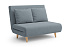 Диван откидной Лив темно-серый