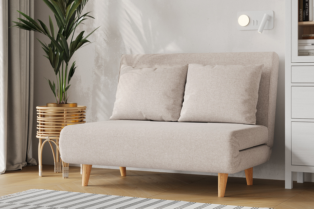 Диван откидной Лив бежевый