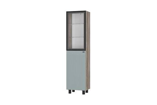 Пенал Олива со стеклом дуб каньон / шарли бриз