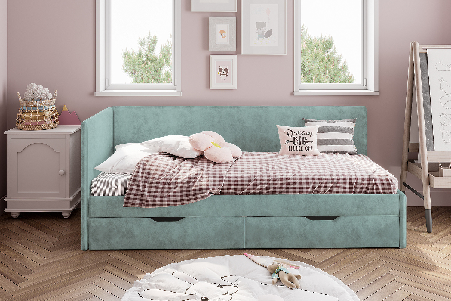 Кровать Лео шарли бриз