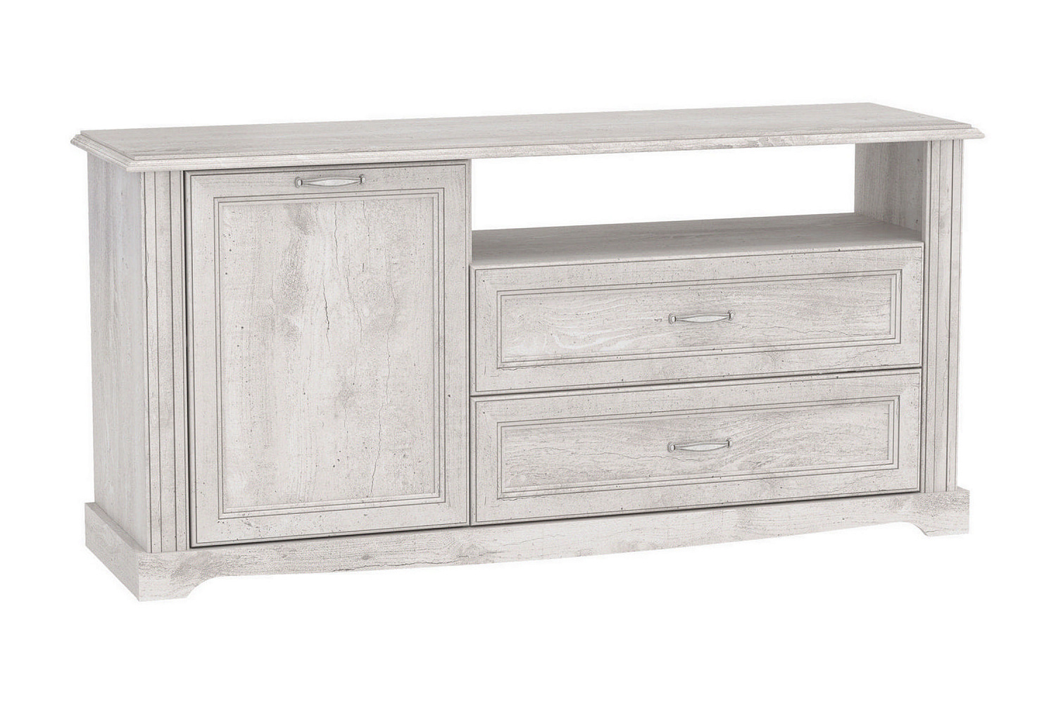 ТВ-тумба Сохо 32.16 бетон пайн белый