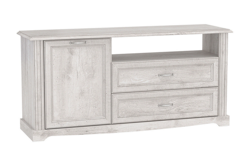 ТВ-тумба Сохо 32.16 бетон пайн белый