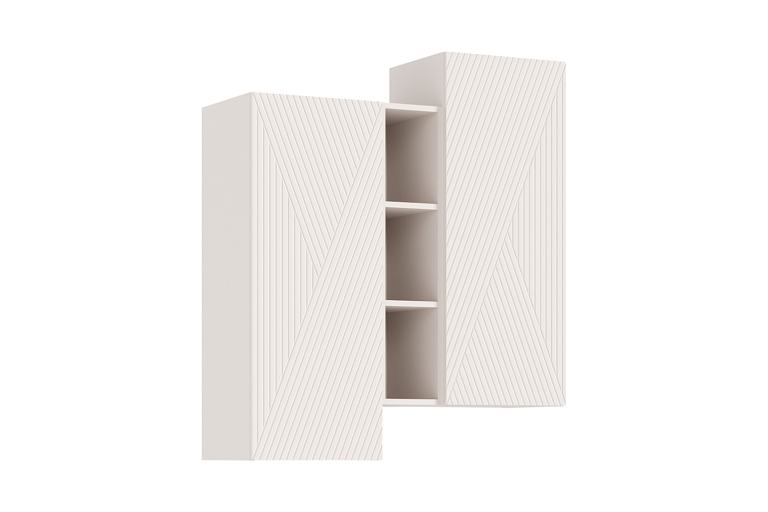 Шкаф навесной Флэш кашемир