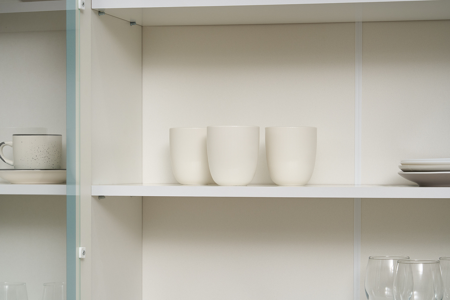 Буфет Констанция 4-х створчатый голубой