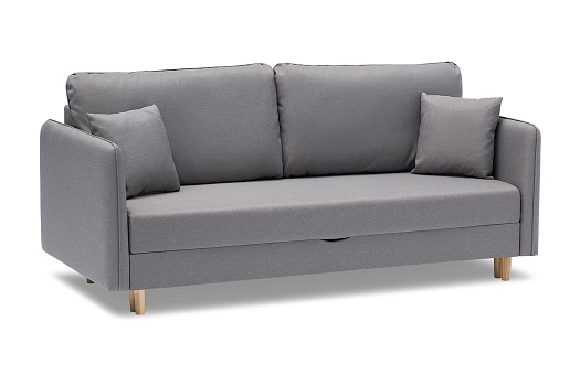 Диван еврокнижка Тедди светло-серый