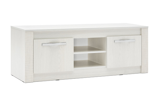 Тумба под ТВ Монако ясень белый
