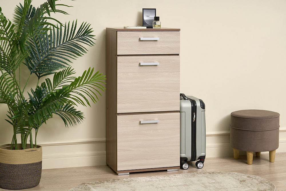 Тумба высокая Ника ясень шимо