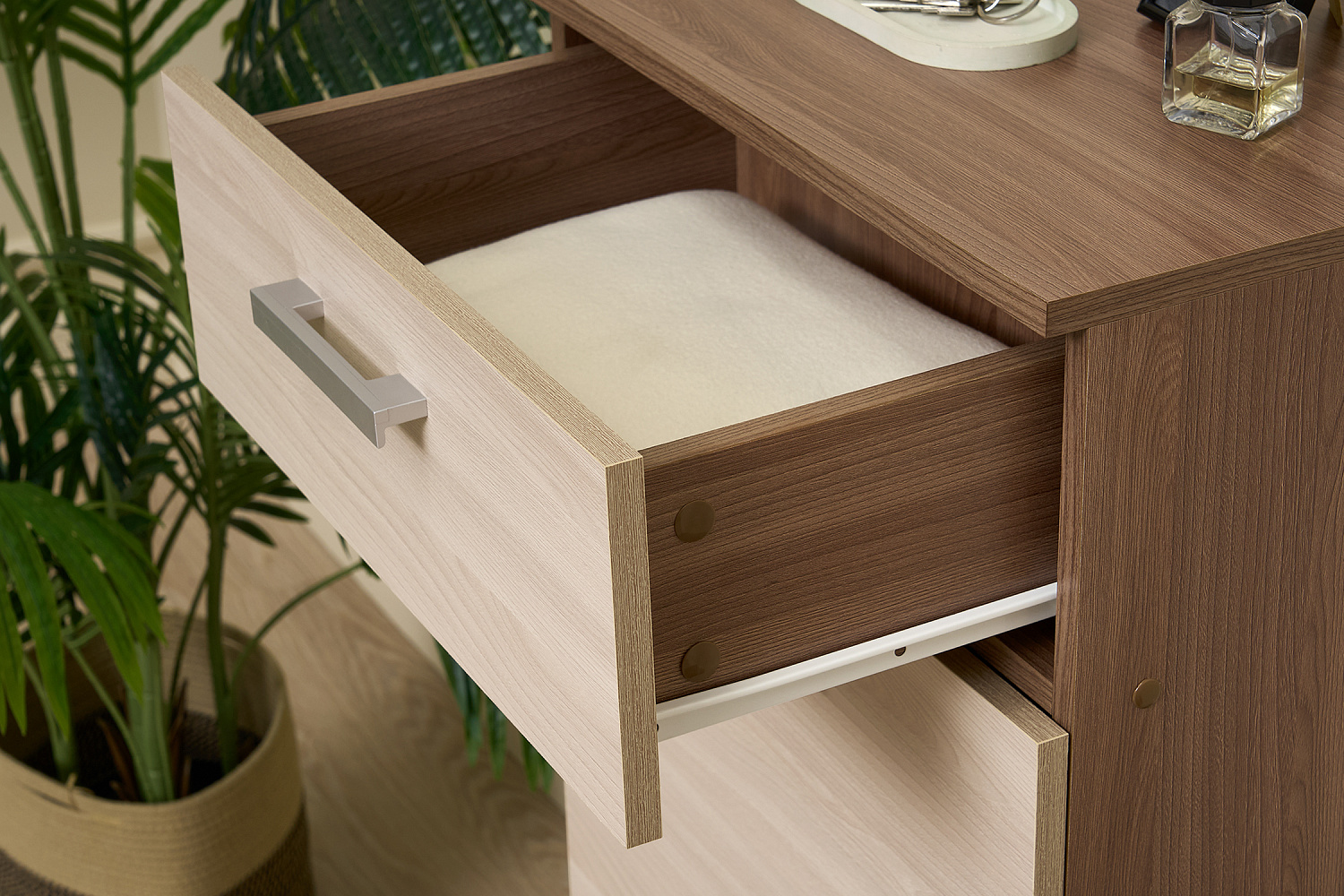 Тумба высокая Ника ясень шимо