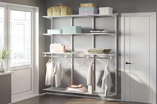 Гардеробная система GSN-2 белая