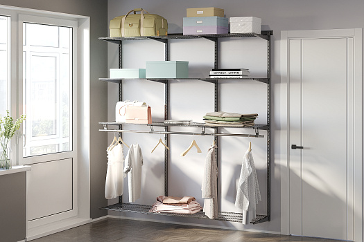 Гардеробная система GSN-2 графит