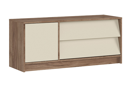 ТВ-тумба Рейн дуб крафт табачный / кашемир