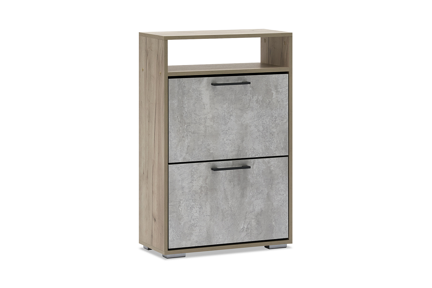 Тумба для обуви Бостон дуб крафт серый / бетонный камень