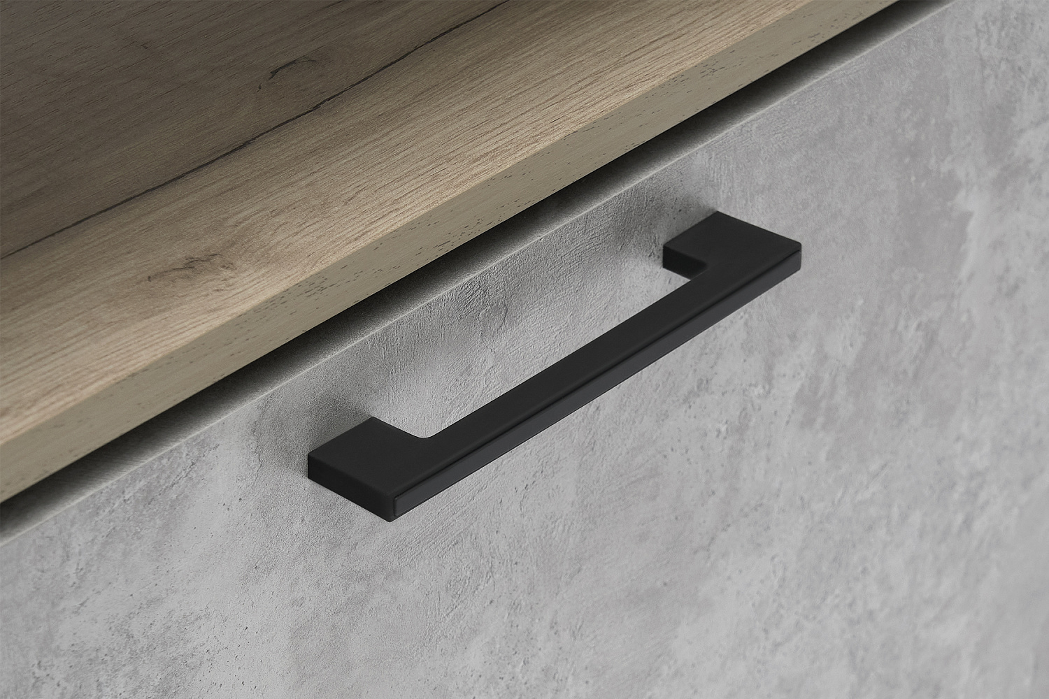 Тумба для обуви Бостон дуб крафт серый / бетонный камень